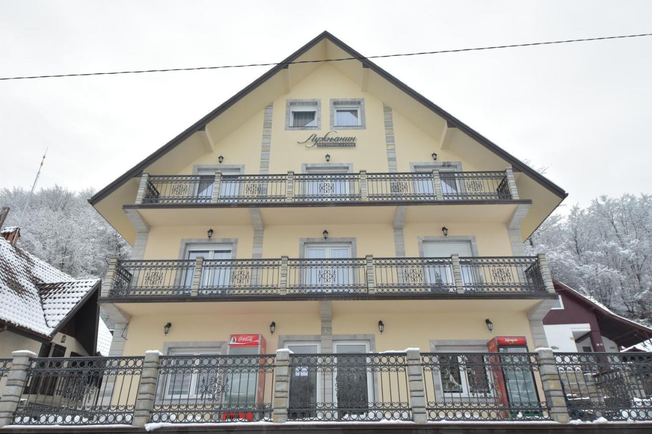 Hotel Luznjanin Restoran I Sobe Josanicka Banja Exteriér fotografie