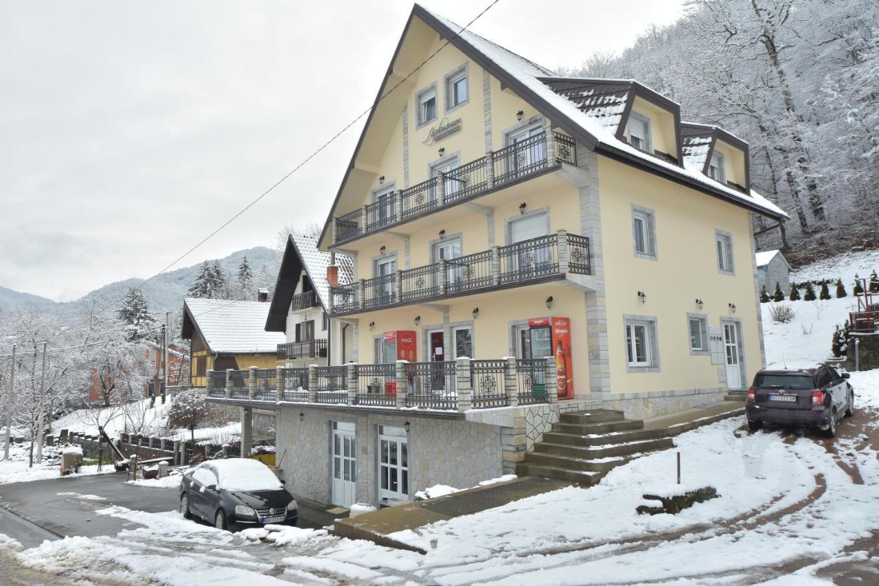 Hotel Luznjanin Restoran I Sobe Josanicka Banja Exteriér fotografie