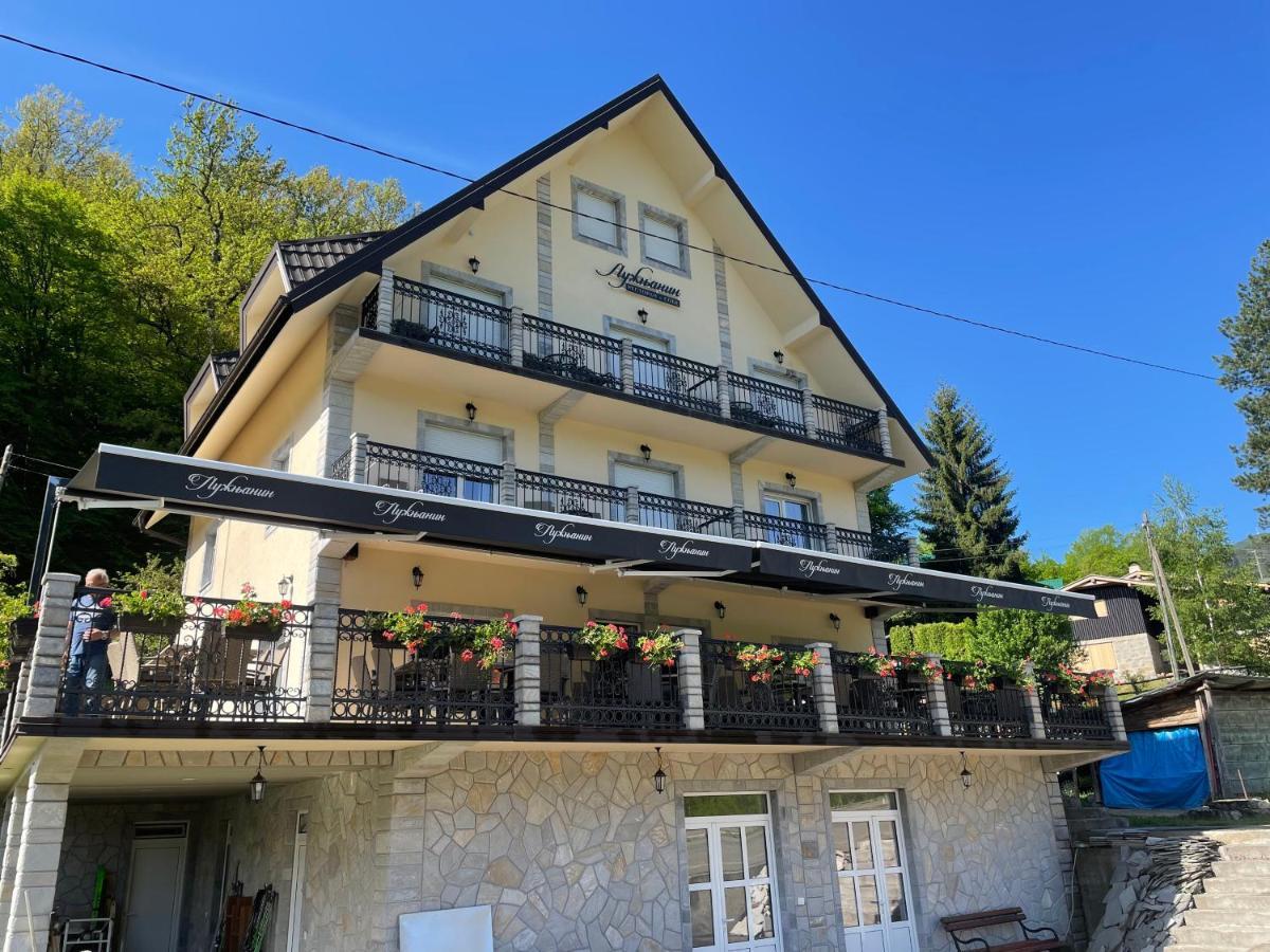 Hotel Luznjanin Restoran I Sobe Josanicka Banja Exteriér fotografie